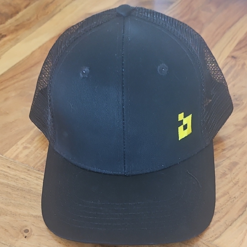 Black Baseball Cap with Bitfury Logo